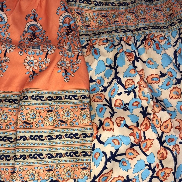 Small beautiful floral boho babydoll top - Picture 5 of 6